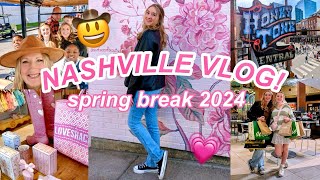 Spring Break Nashville Vlog! A Chaotic Nashville Road Trip With The Whole Fam 🤠