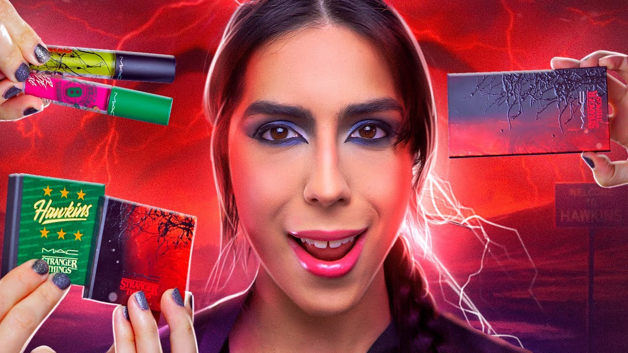 MAQUIAGEM DO STRANGER THINGS? Testei TUDO! - Adam Mitch
