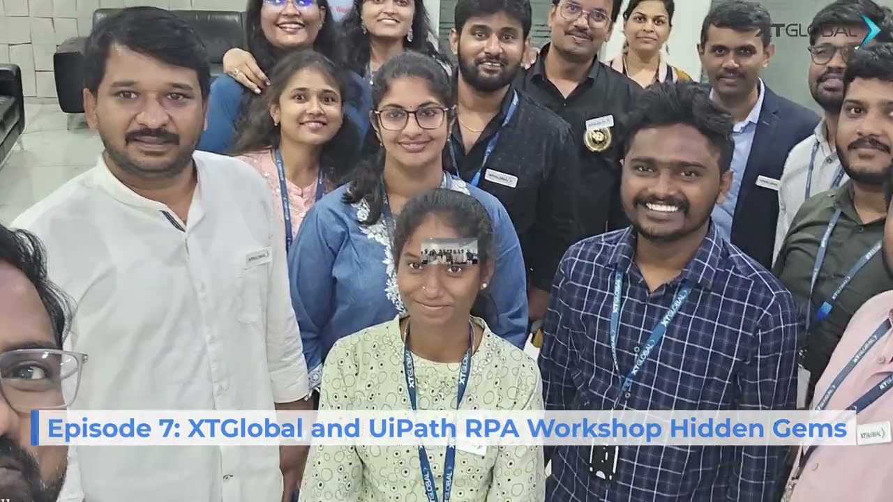 XTGlobal and UiPath RPA Workshop Hidden Gems