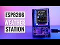 ESP8266 Nodemcu &amp; ST7735 TFT Display based Weather Station v2 | Get Local Time &amp; weather information