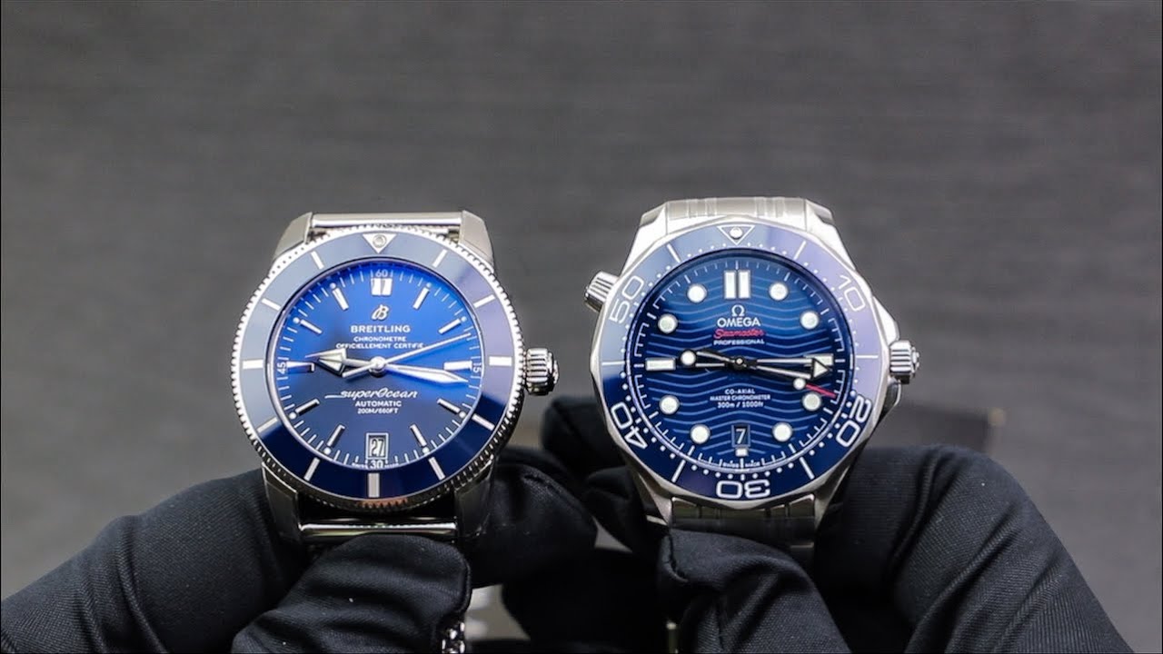 breitling superocean heritage ii vs omega seamaster 300m