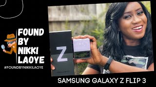 #FoundByNikkiLaoye - Samsung Galaxy Z Flip 3 5G - Unboxing and Camera Review