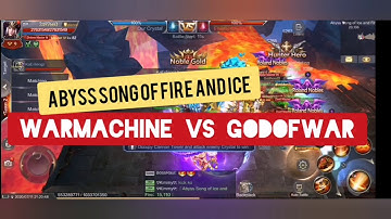 ABYSS FIRE AND ICE | WARMACHINE VS GODOFWAR | MU ORIGIN 2