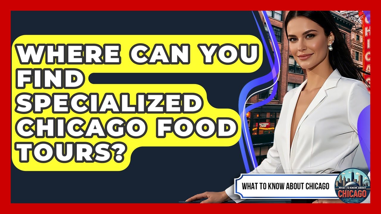 Where Can You Find Specialized Chicago Food Tours? - What To Know About Chicago