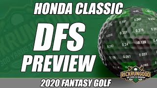 Honda Classic &amp; DFS Open | DFS Preview &amp; Picks 2020