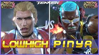 T8 Lowhigh Steve Vs Pinya Raven Tekken 8 High Level Gameplay