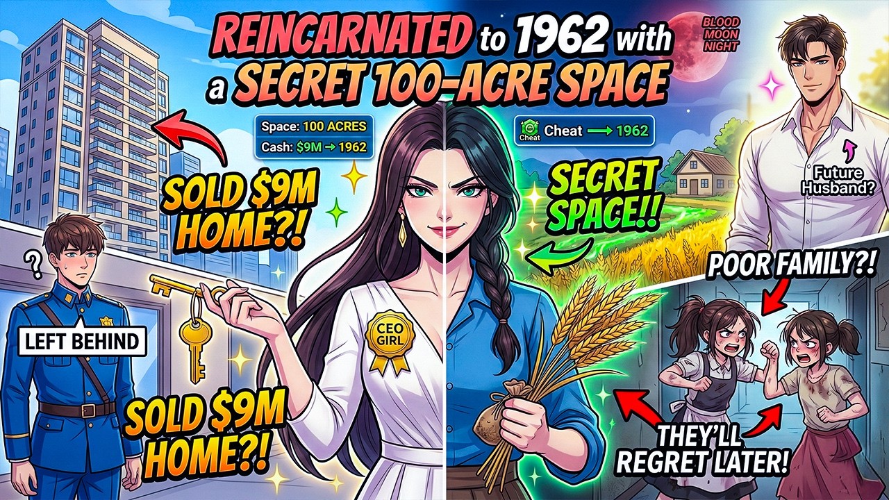 She SOLD Her $9 MILLION Apartment… Then REINCARNATED Into 1962 With A SECRET 100-ACRE SPACE