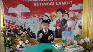 PUTRA REI HAYKAL BIN MARSEDDI..BICARA BUKU PERINGKAT DAERAH RANAU 2022