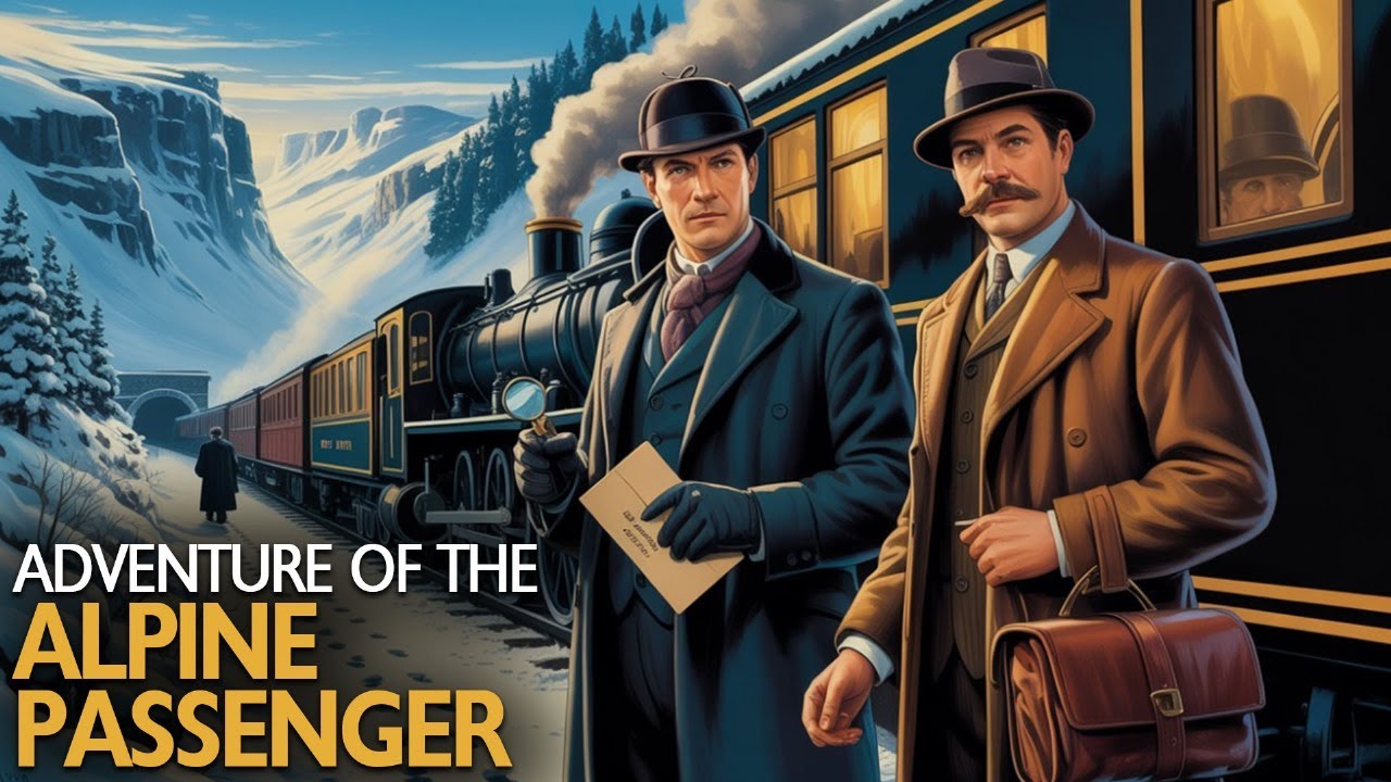 Sherlock Holmes and The Adventure of the Alpine Passenger | Cozy Winter Train Mystery
