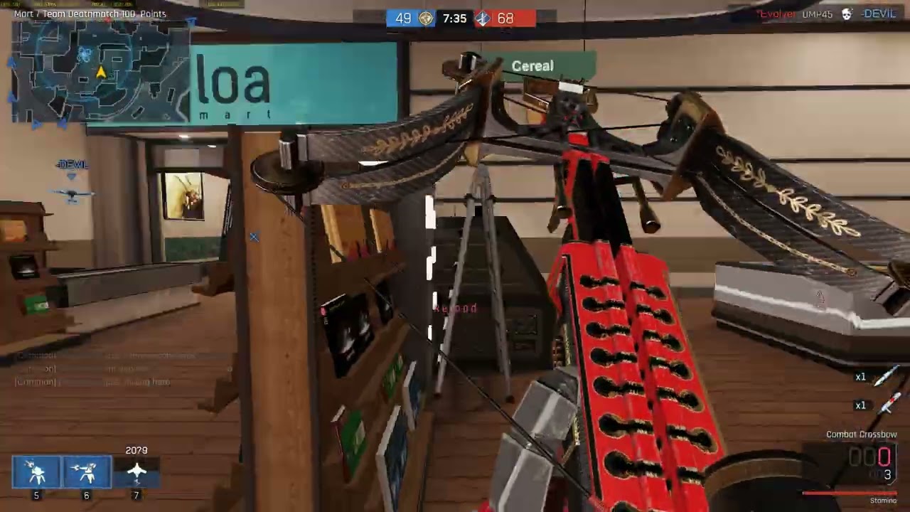 Ironsight Winter Combat Crossbow gameplay with ZER0 and Evolver