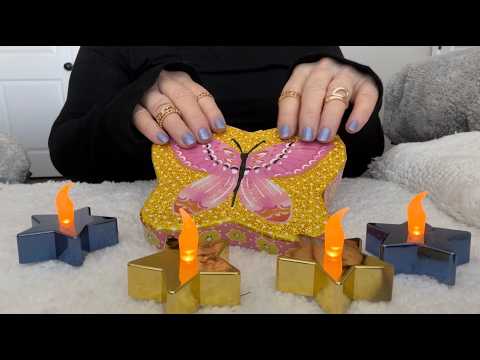 ASMR A SENSORY LULLABY OF TAPPING, SCRATCHING AND RUBBING TO DRIFT FAST ASLEEP OR RELAX.  NO TALKING