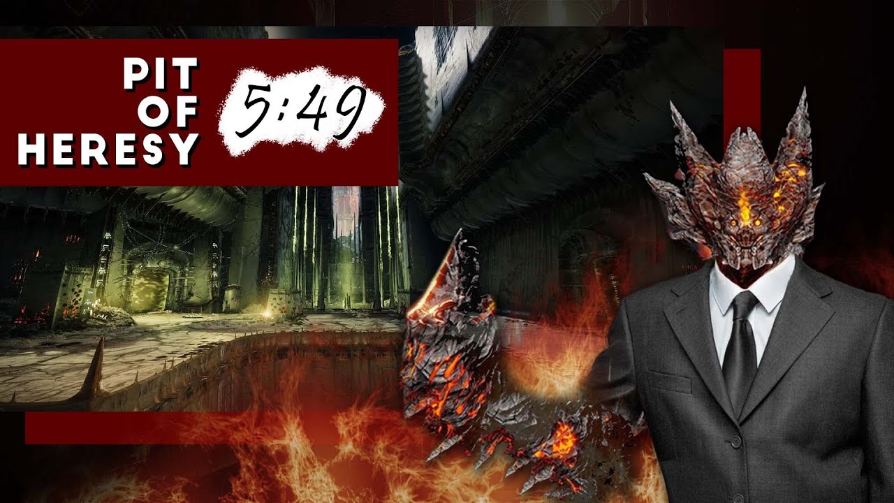 Pit of Heresy Fireteam Speedrun WR [