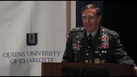WACC Speaker Series with General David Petraeus, former Commander of US CENTCOM