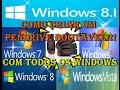 Como Criar um Pendrive Bootavel com instalação dos Windows "10/8.1/8/7/Vista e XP"!!!