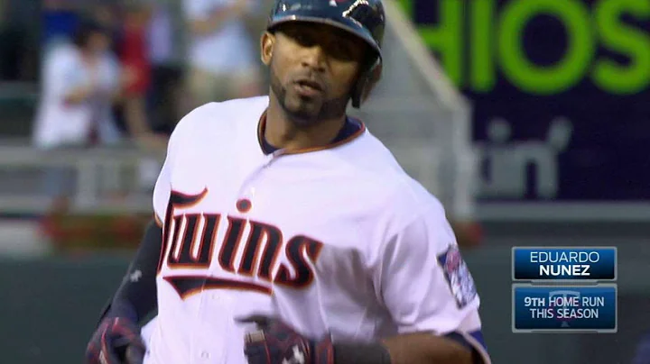 Nunez rips his second homer of the game