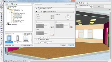 ARCHICAD Scheduling - Finishes of Openings Surface Template