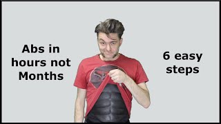 Abs in hours not Months - How to make a Muscle Chest Piece