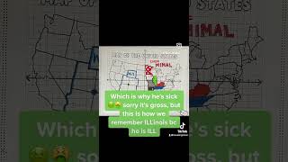 Chef Mimal trick with Traveling Miss T. #learningtools (label a map of the USA!)