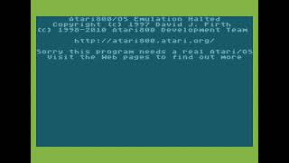 Atari XL/XE Longplay [1925] Satan's Hollow
