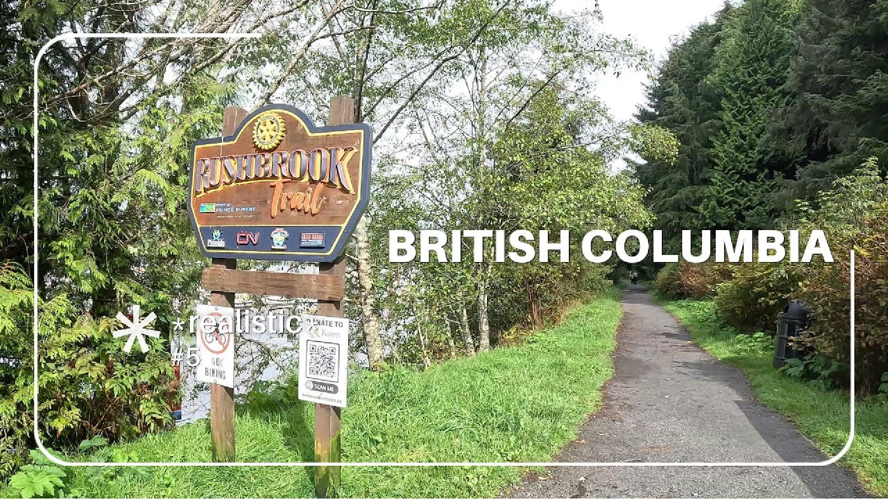 HIKING RUSHBROOK TRAIL in PRINCE RUPERT BRITISH COLUMBIA