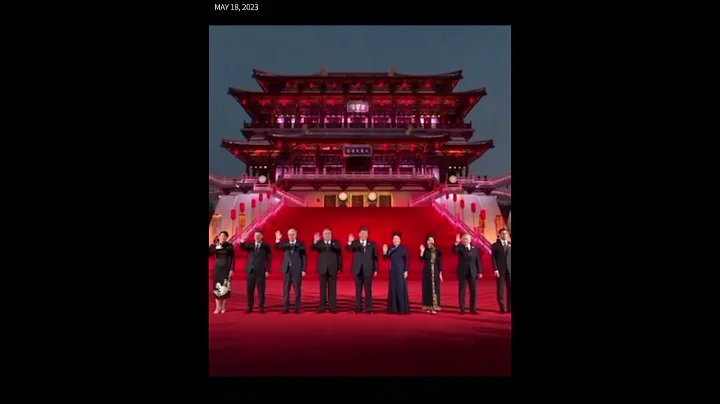 China's Xi and his wife Peng hold welcome ceremony for Central Asian leaders in Xi'an