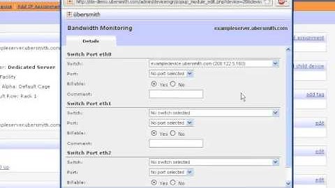 Ubersmith Tutorial: Bandwidth Billing
