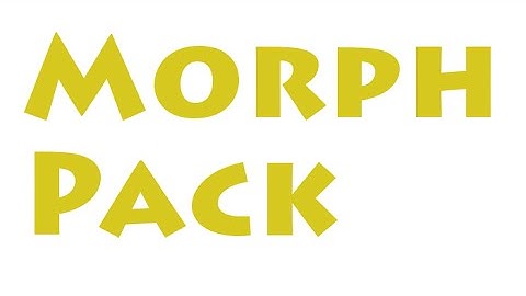 Geometry Dash - Morph Pack