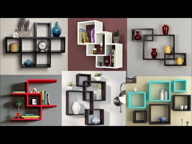 Los 100 mejores diseños de repisas de esquina para ideas de decoración de  paredes de habitaciones 