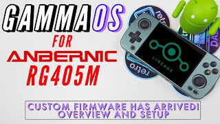 GammaOS CFW (v1) for the RG405M - Overview and Setup Guide