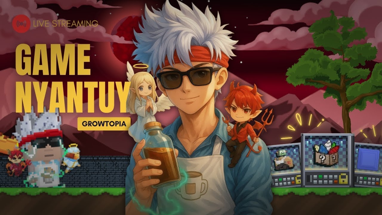 Siapa yang sulit login Growtopia?~  LIVE GROWTOPIA INDONESIA