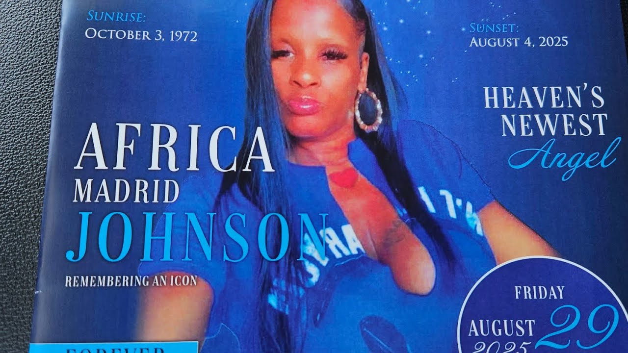 The Funeral for Africa Johnson.. All communities represented with respect and love.. 💯💯