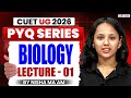 CUET 2026 Biology Previous Year Question | CUET Biology PYQ Lecture 01 | By Nisha Ma'am