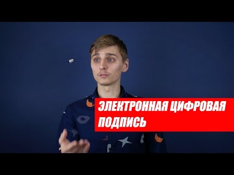 Что такое электронная цифровая подпись (ЭЦП) и как получить?