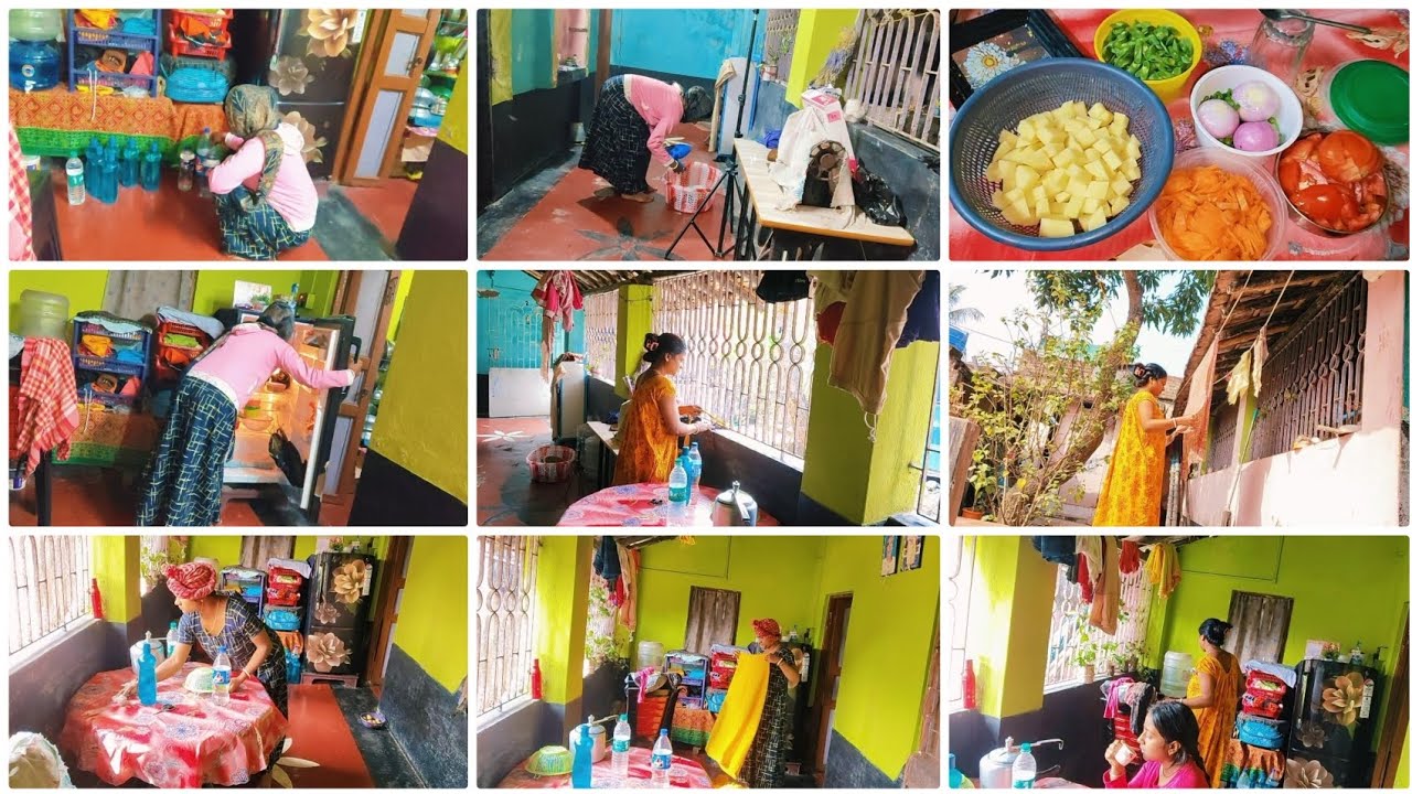 শীতের সকালে অলসতা না করে ধাপে ধাপে daily cleaning + পুজো সমস্ত কাজ এভাবে করি।