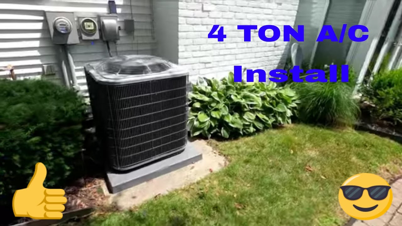 Carrier 4 Ton Install YouTube