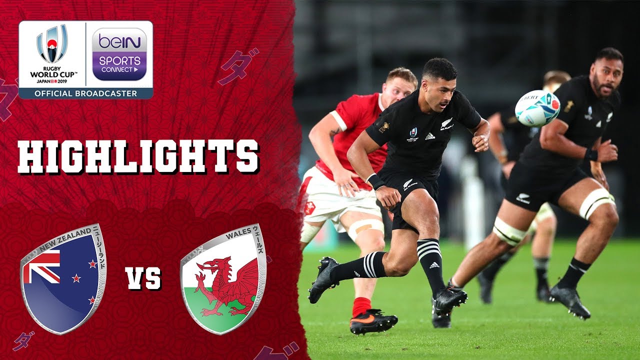 New Zealand 4017 Wales Rugby World Cup 2019 Match Highlights YouTube