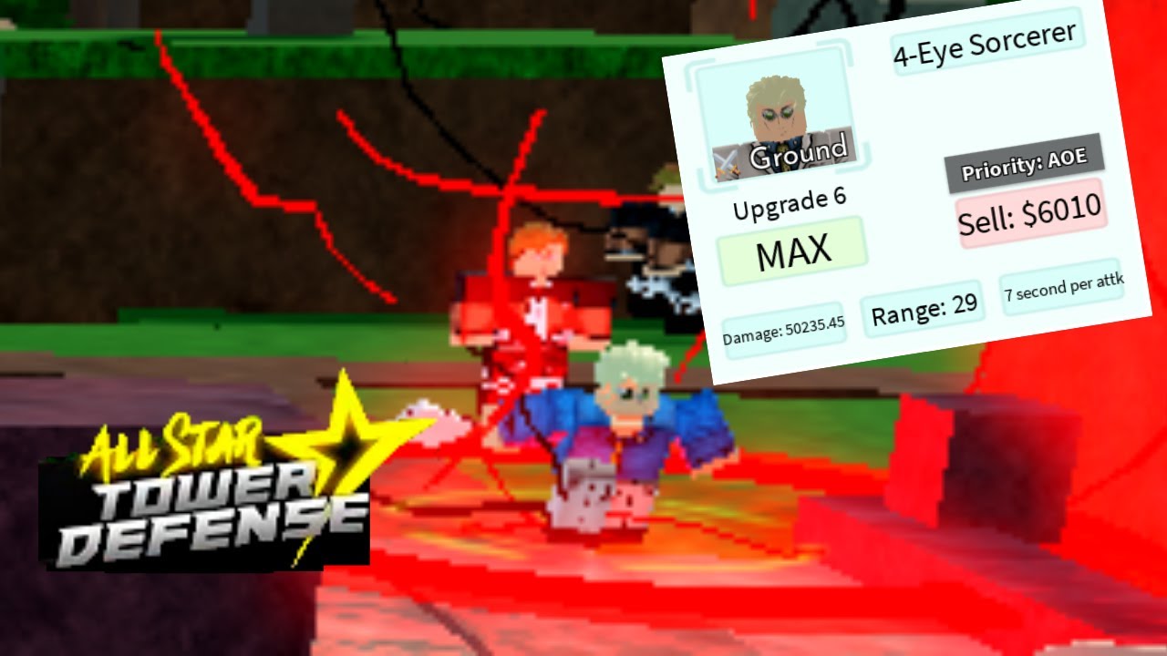 Showcase New 5 Stars 4 Eye Sorcerer Lvl Max