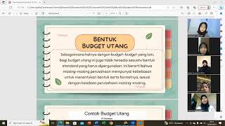 Budget Utang Dan Laporan Budget Kelompok 11 Kelas 64.4C.27