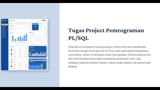UAS PL/SQL - Presentasi Tugas Project PL/SQL