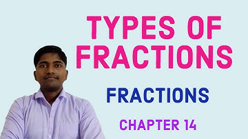 Types of Fractions - Fractions - ICSE Maths Class 6th - Chapter 14.