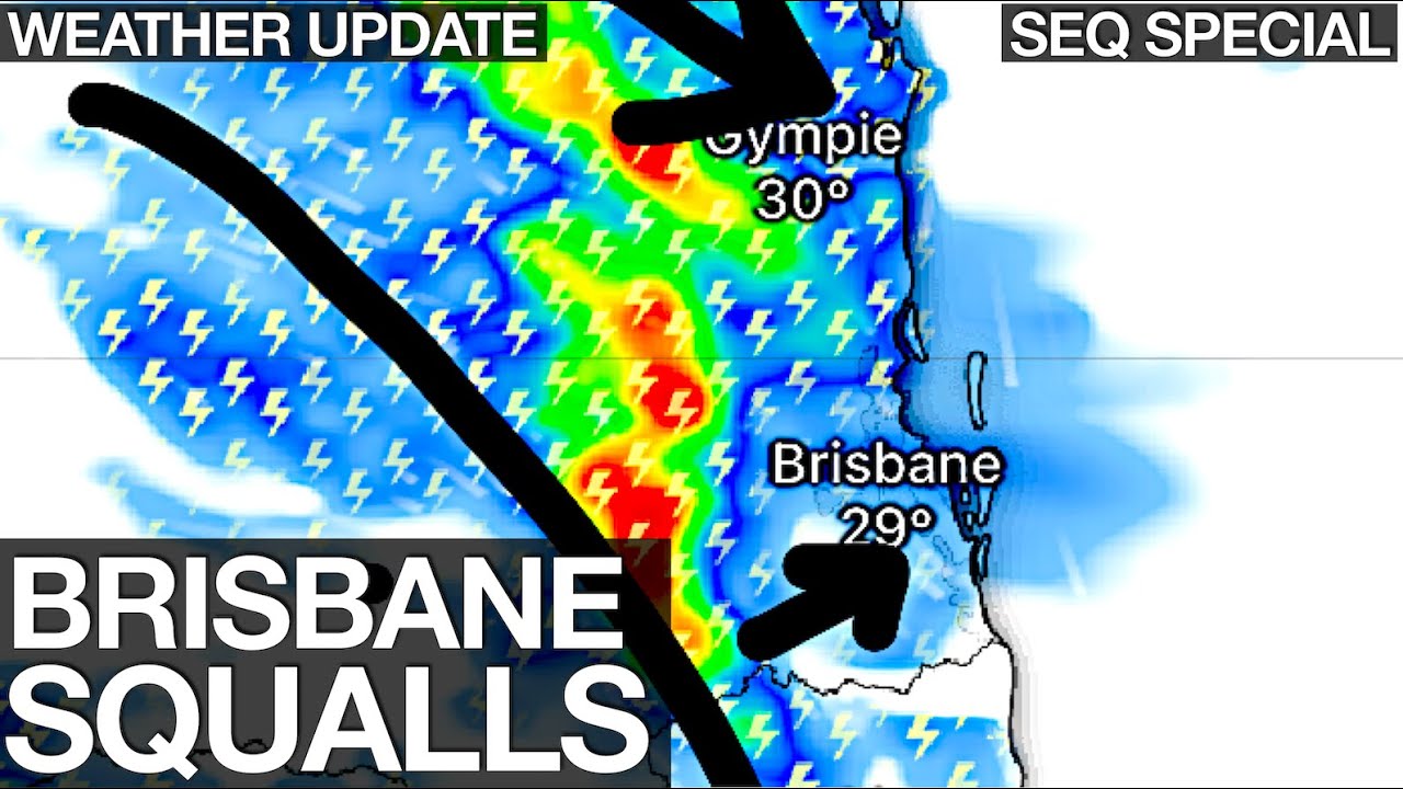 Powerful Supercell Thunderstorms Lash Brisbane with More Severe Storms ...