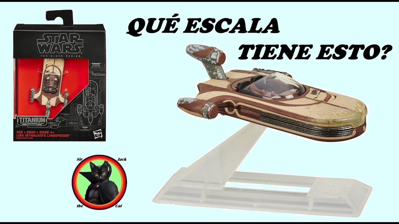 特撮 Star Wars Episode IV Black Series Titanium Luke Skywalker&#39;s Landspeeder Star Wars The Black Series Luke Skywalker Landspeeder