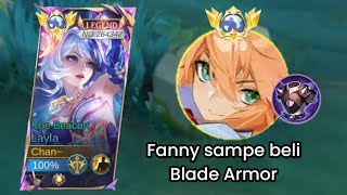 BALAS DENDAM KE FANNY! EARLY GALAK BANGET LATE LANGSUNG BELI BLADE ARMOR😂 GAK SEKALIAN BELI WON..