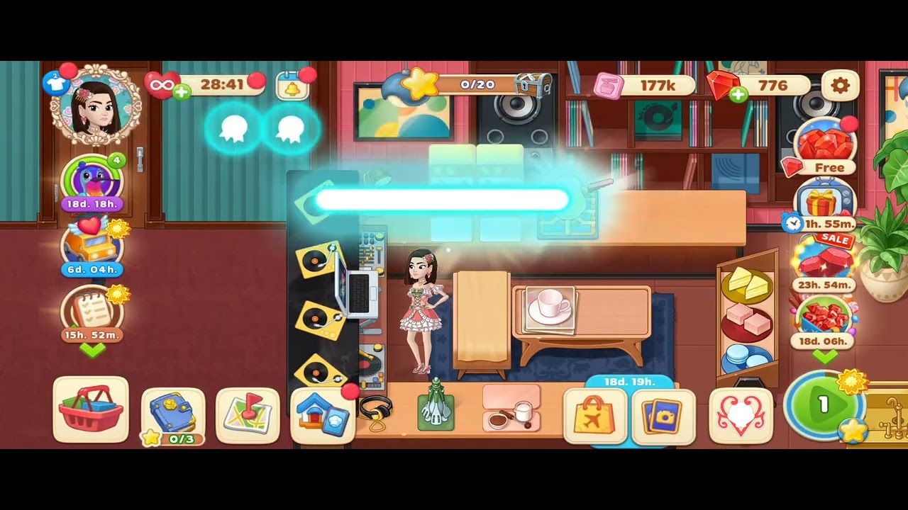 Cooking Diary: Open New Resto: 33 RPM ‼️‼️🤩 and play first level with Topacio 