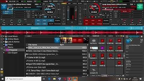 how to scratching on virtual dj like Sony acid