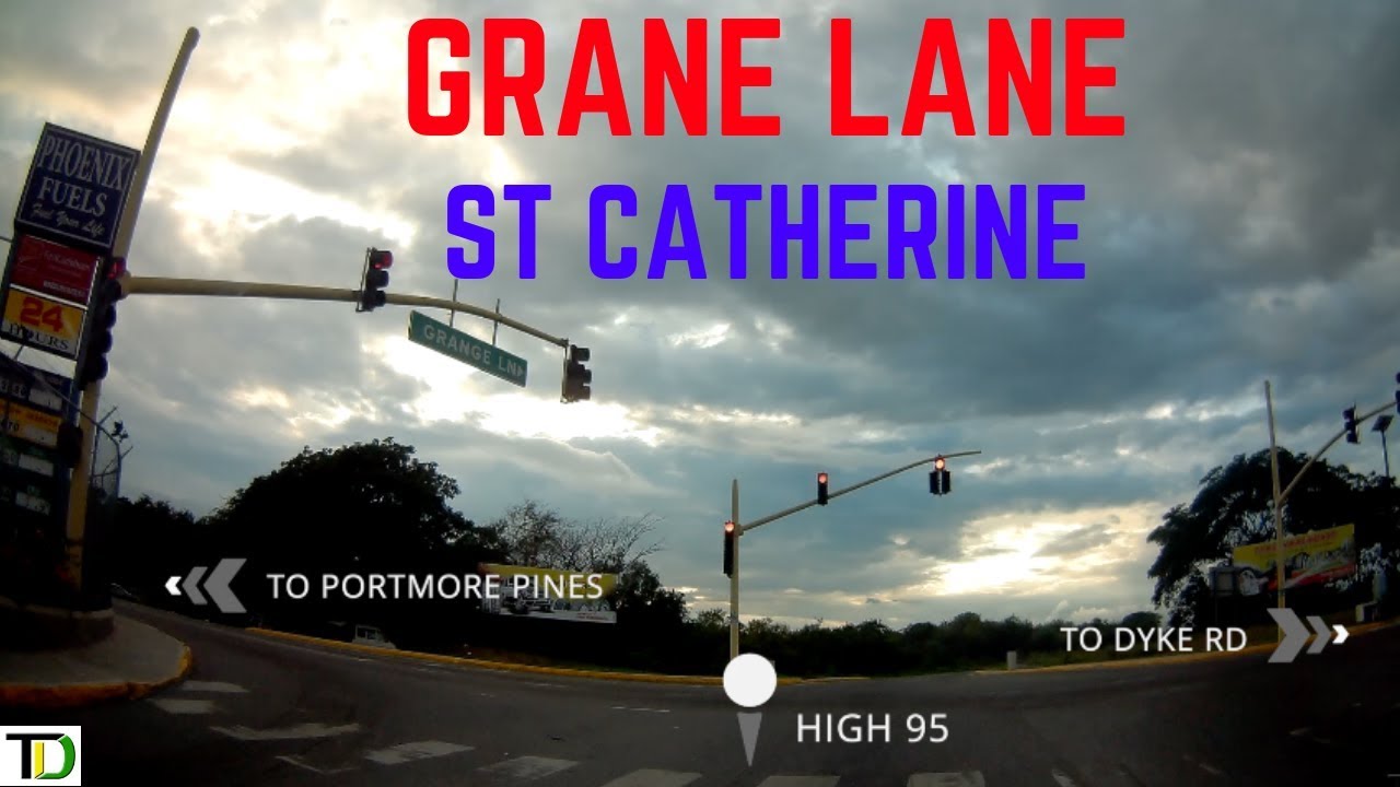 Driving through GRANGE LANE in St Catherine | Teach Dem