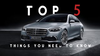 Mercedes S  Class 2021 (TOP 5 THINGS YOU NEED TO KNOW)  #Mercedes #luxury #sclass