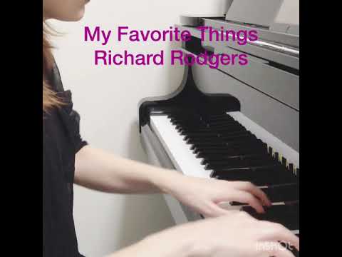 My Favorite Things 私のお気に入り「サウンド・オブ・ミュージック」より