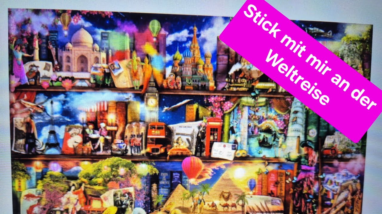 Stickt mit mir an der Weldreise. Last Minute Reise