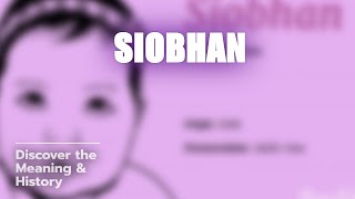 What Does Siobhan Mean? 🤔 | Name Origins